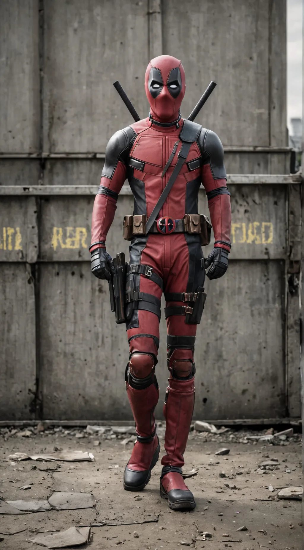 ai character: deadpool background