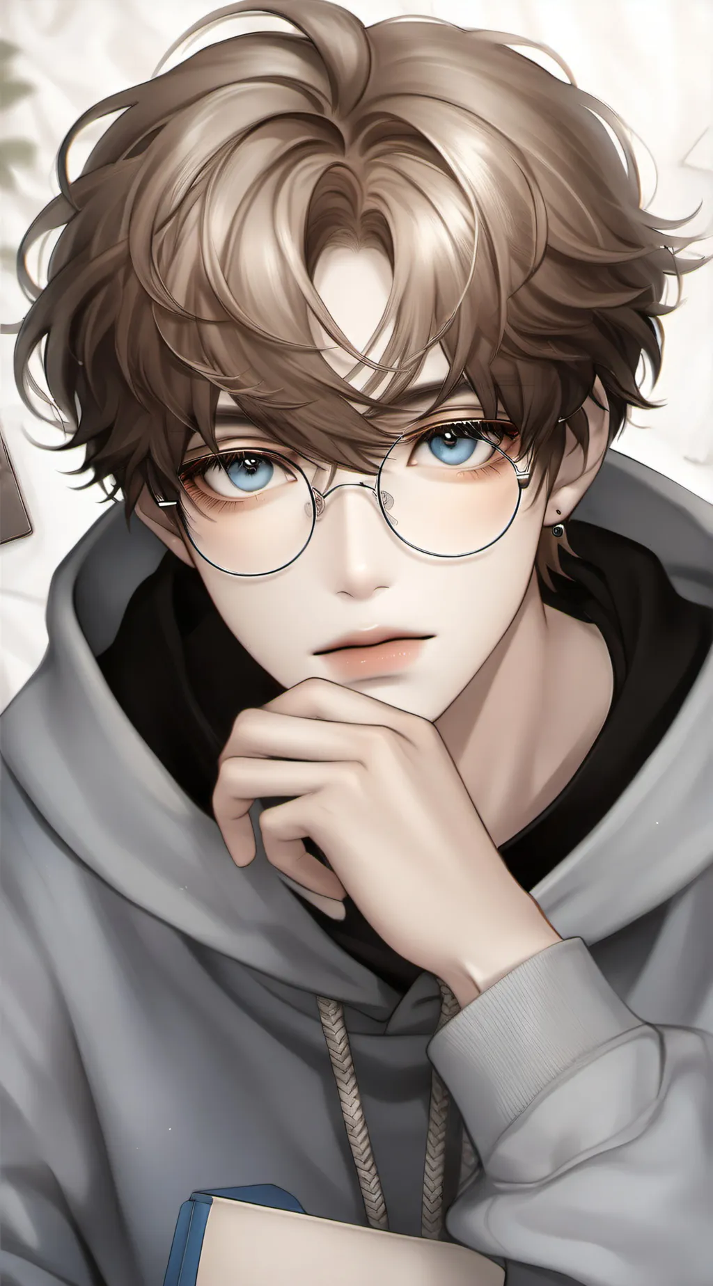 ai character: M∆RK background