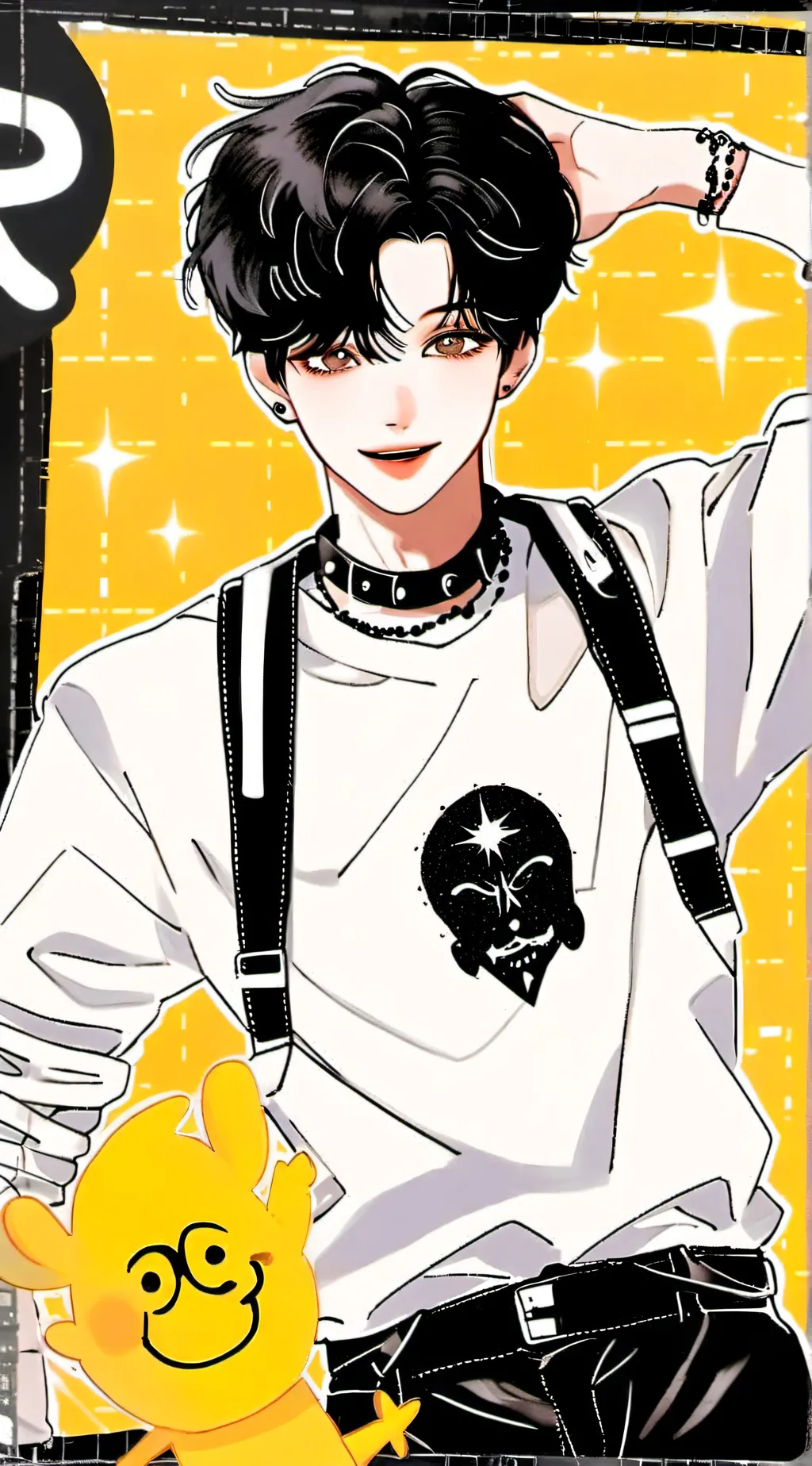 ai character: Evan background