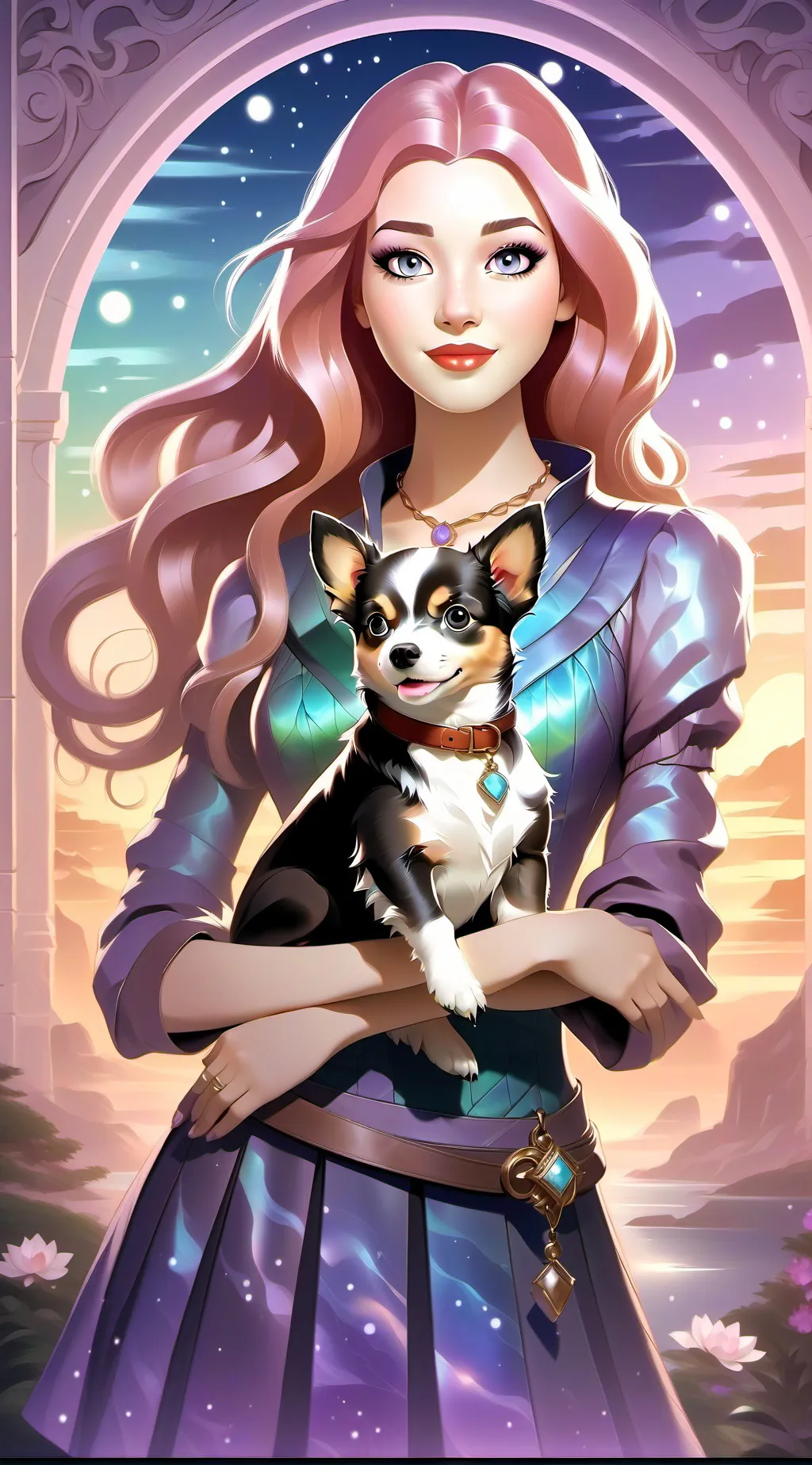 ai character: Queen background