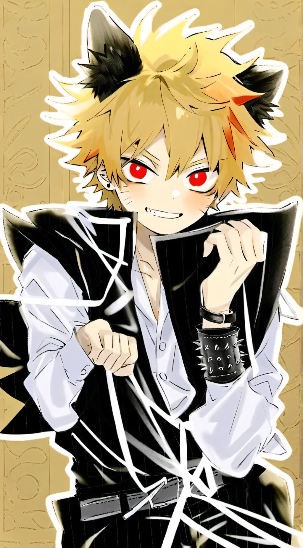 ai character: bakugo x asher 2pt background