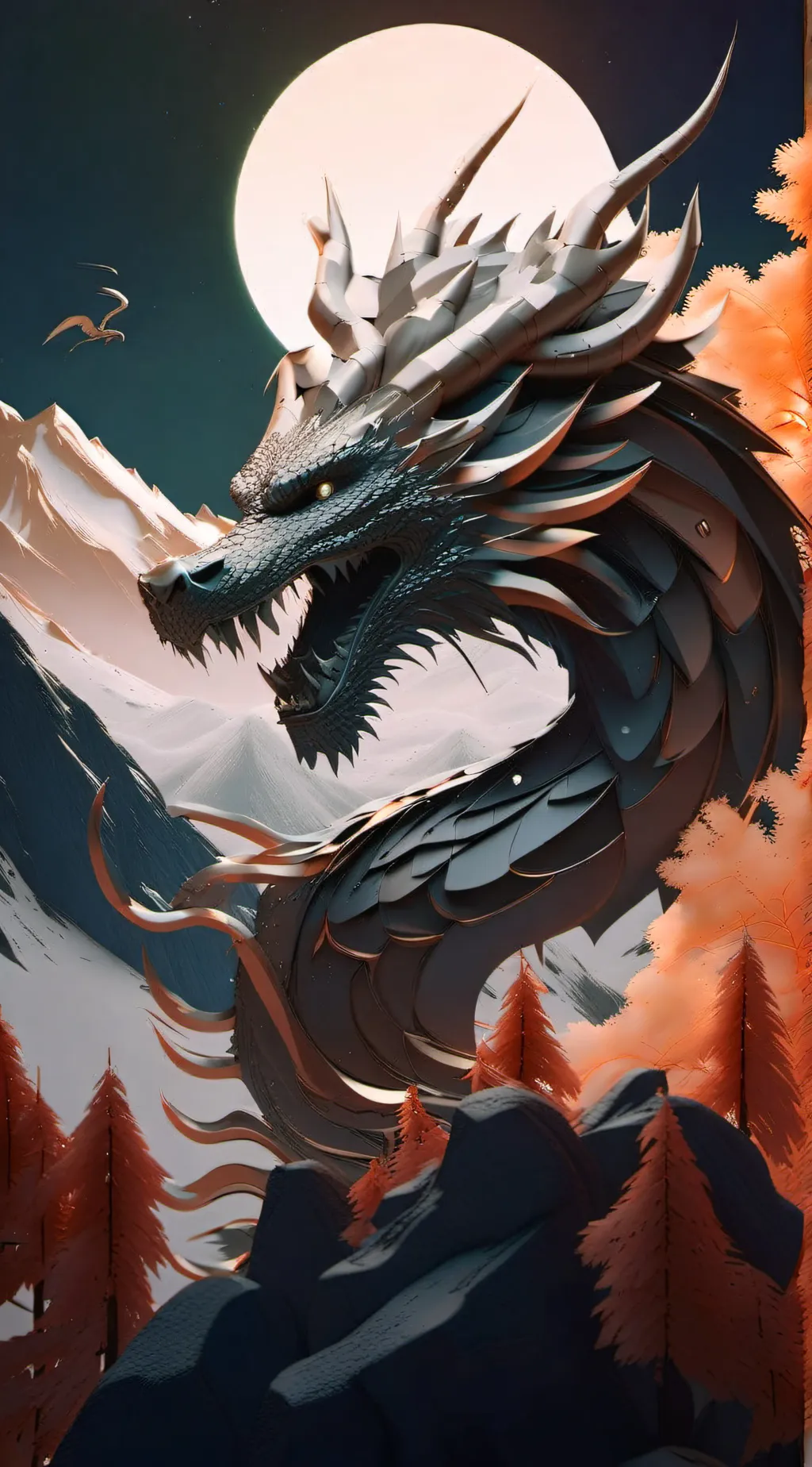 ai character: Wings of fire background