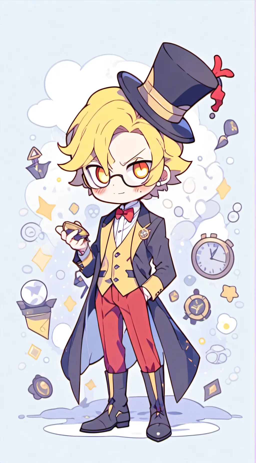 ai character: hh and gf background