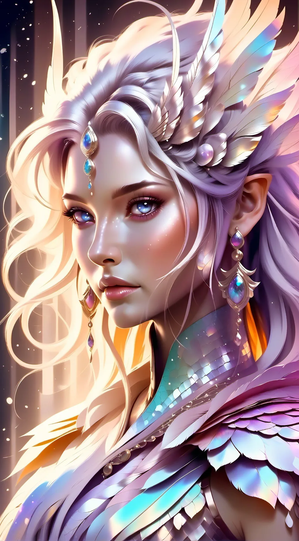 ai character: ? background