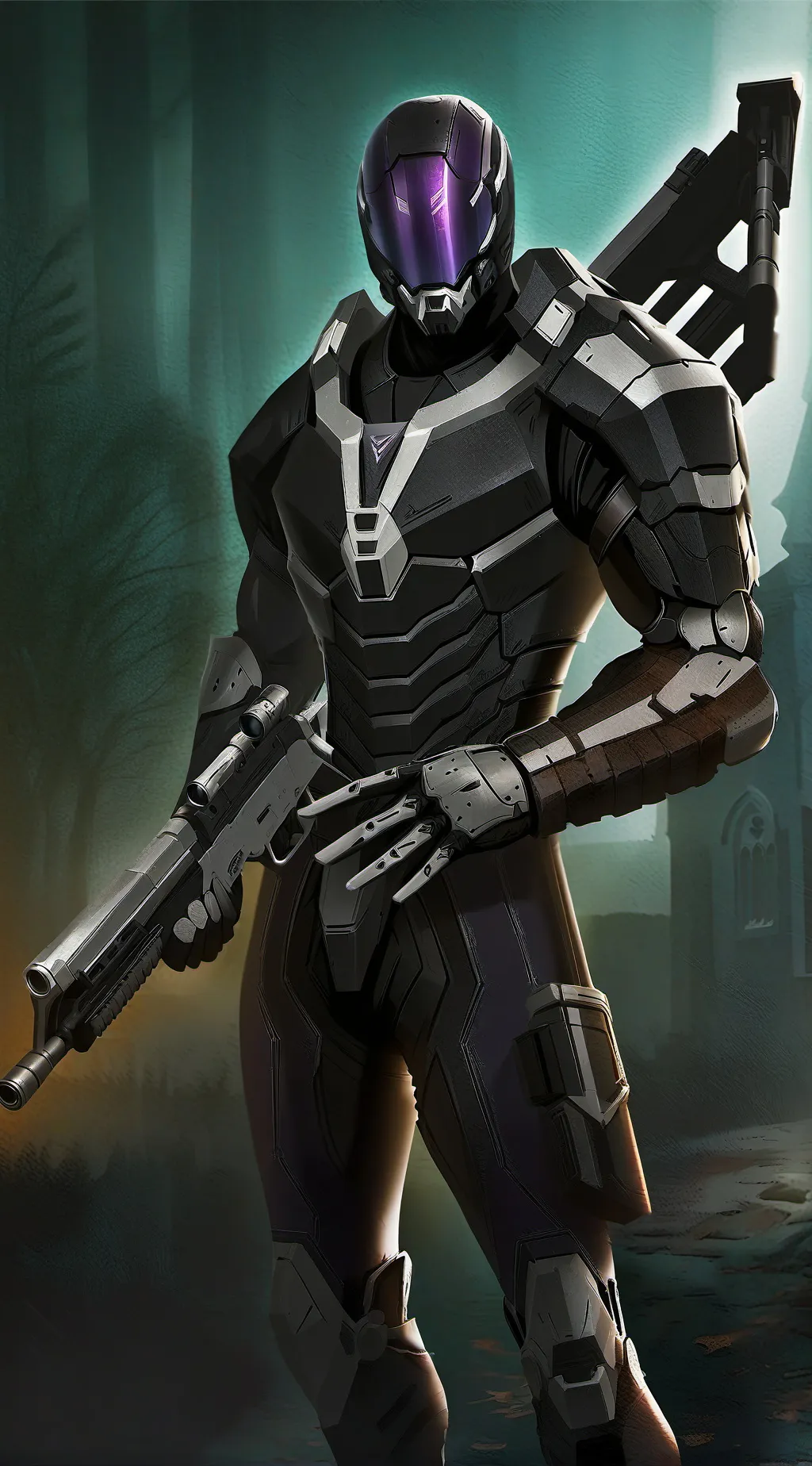 ai character: Mysterious Soldier background