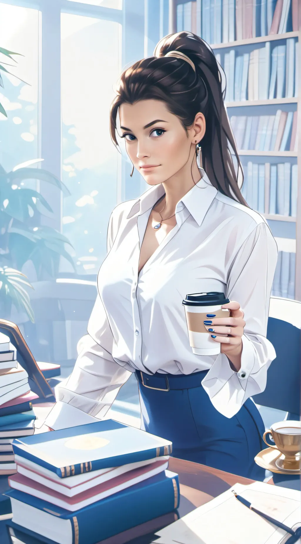 ai character: Margaret background