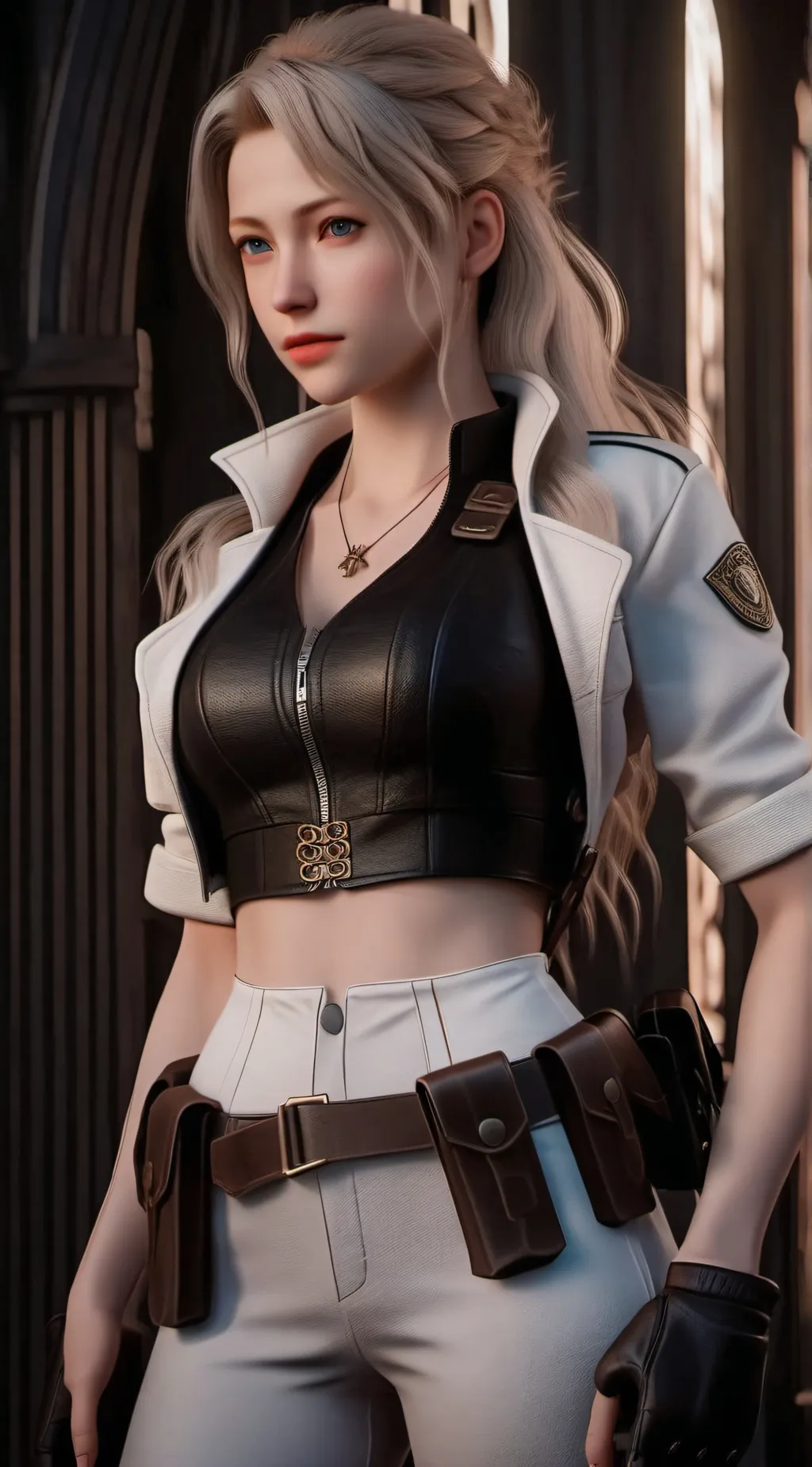 ai character: Adeline  background