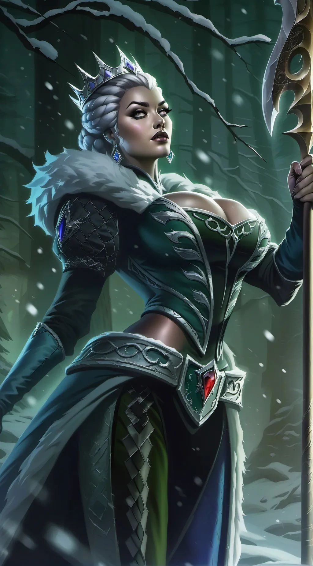 ai character: Queen Rella background