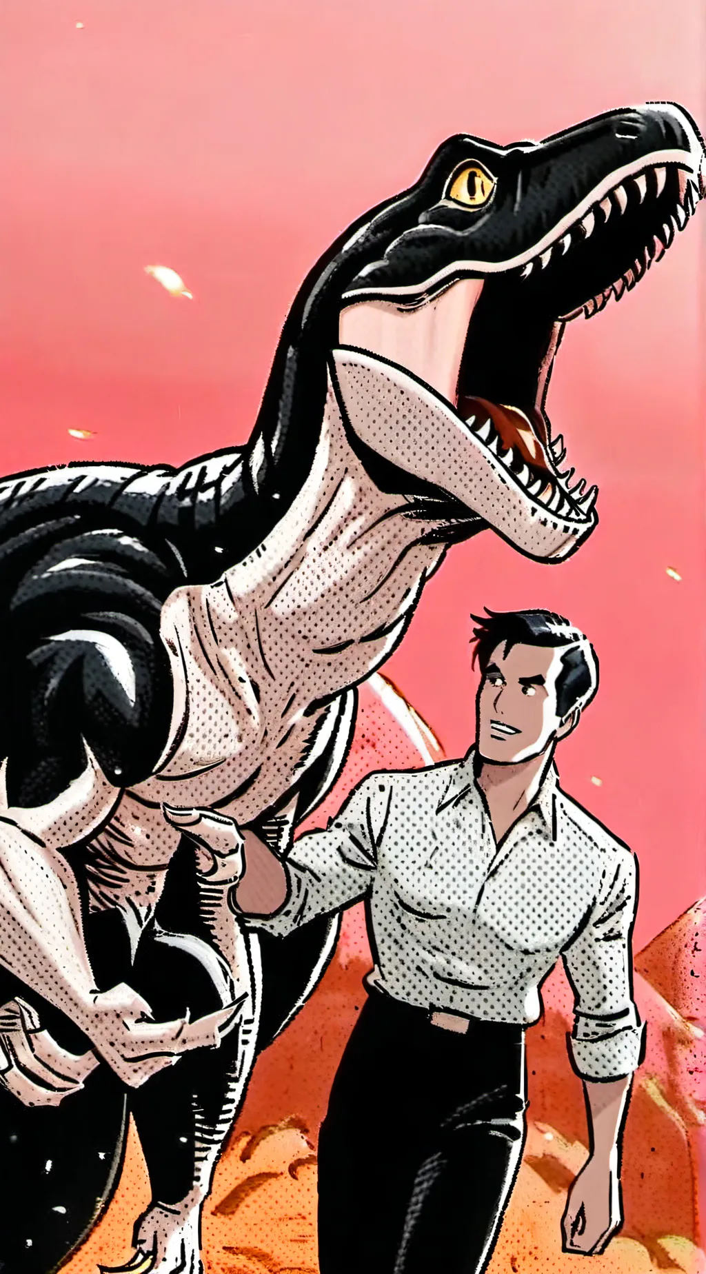 ai character: blaze background