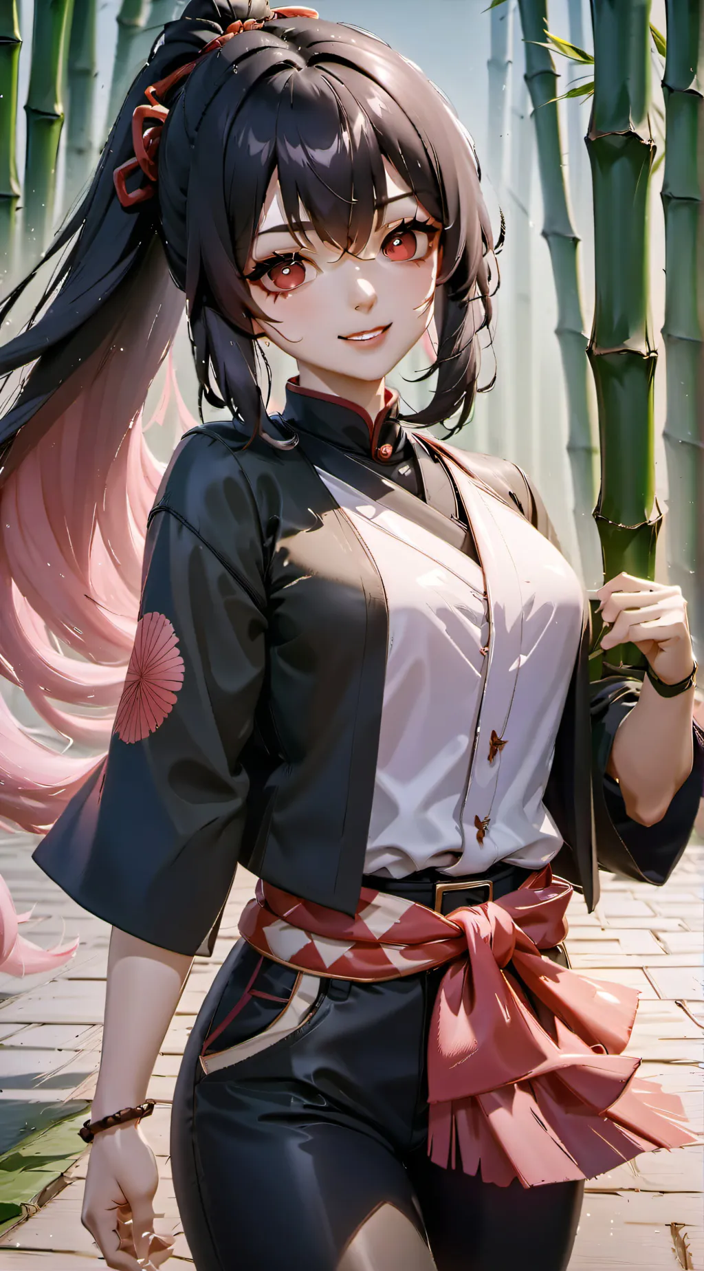 ai character: Demon slayer meme! background