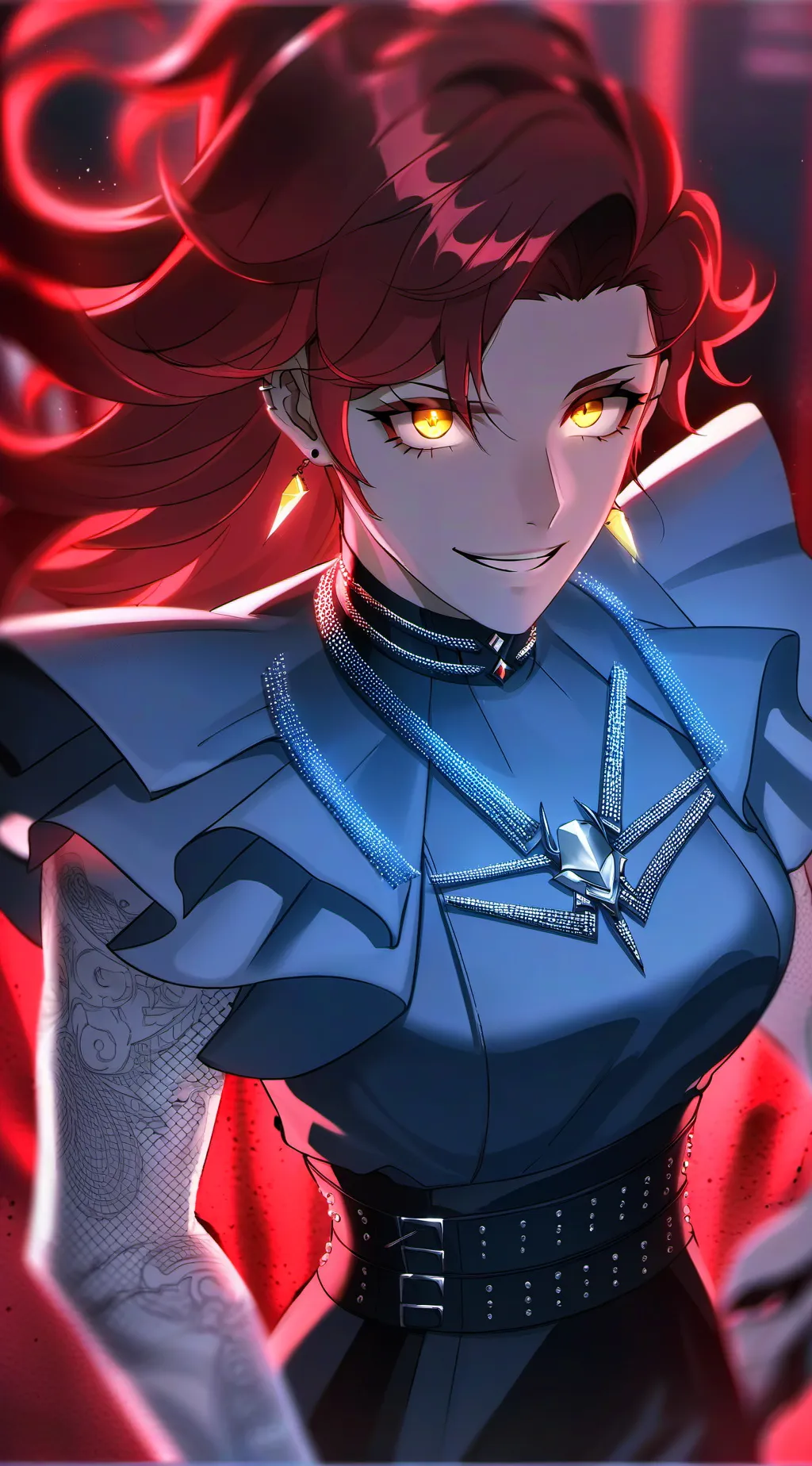 ai character: Bakugo  background