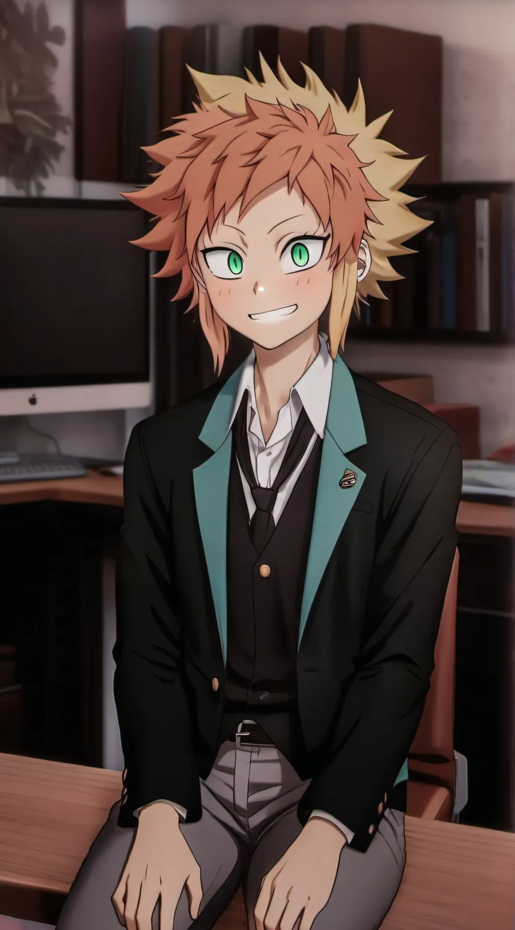 ai character: Mha gender swap  background