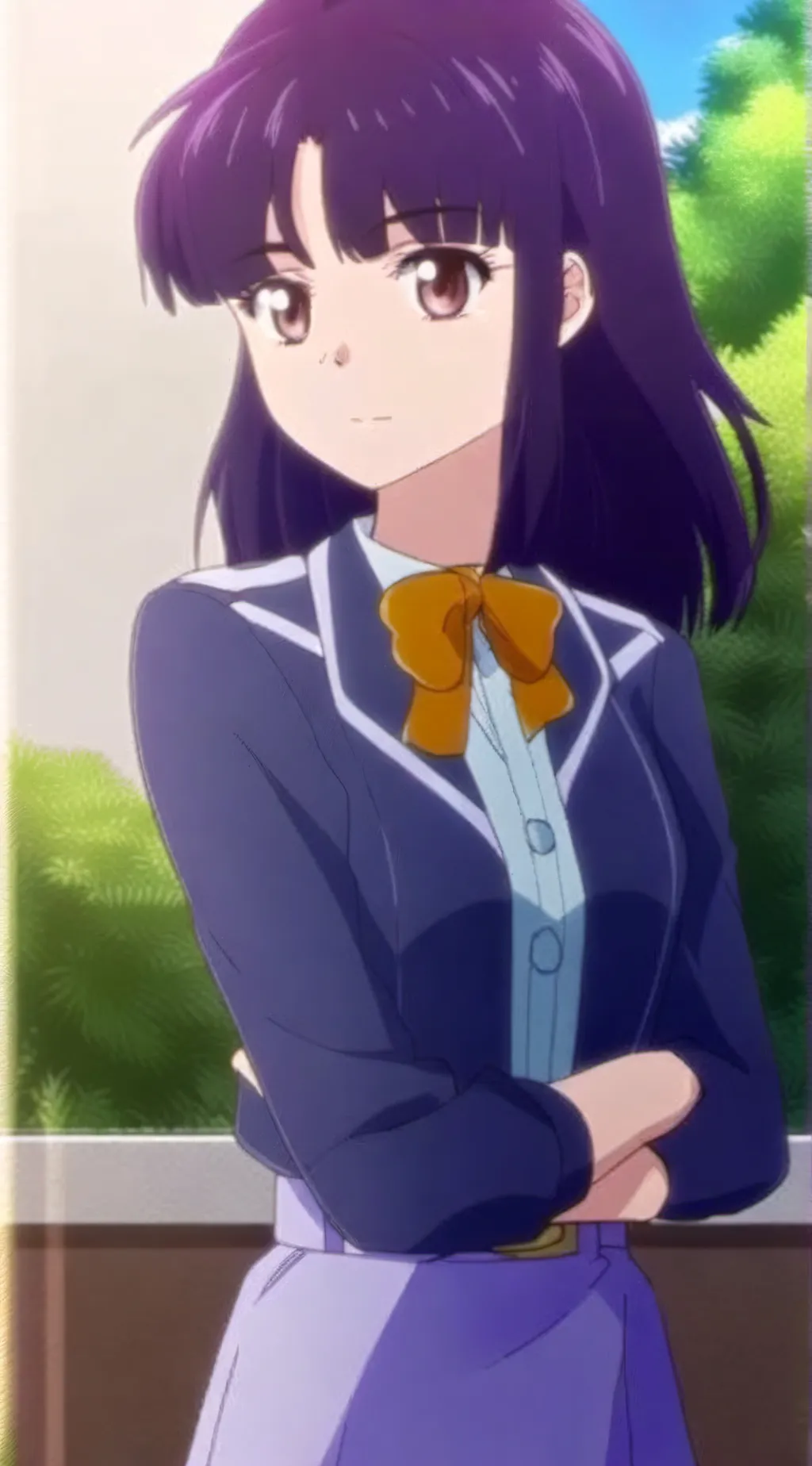 ai character: Shinobu  background