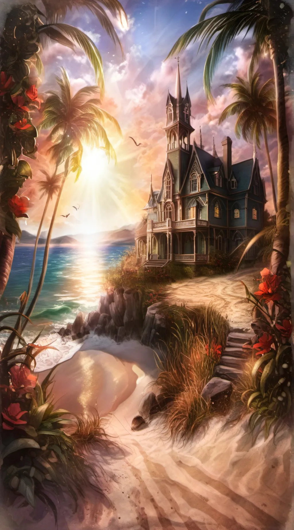 ai character: hogwarts bch party background