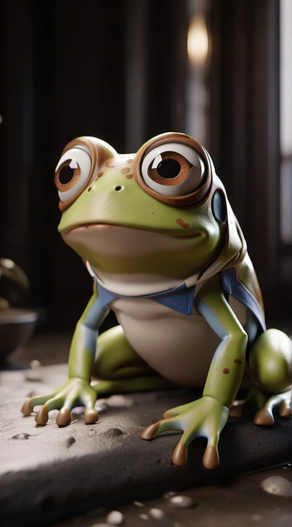 ai character: crazy frog background