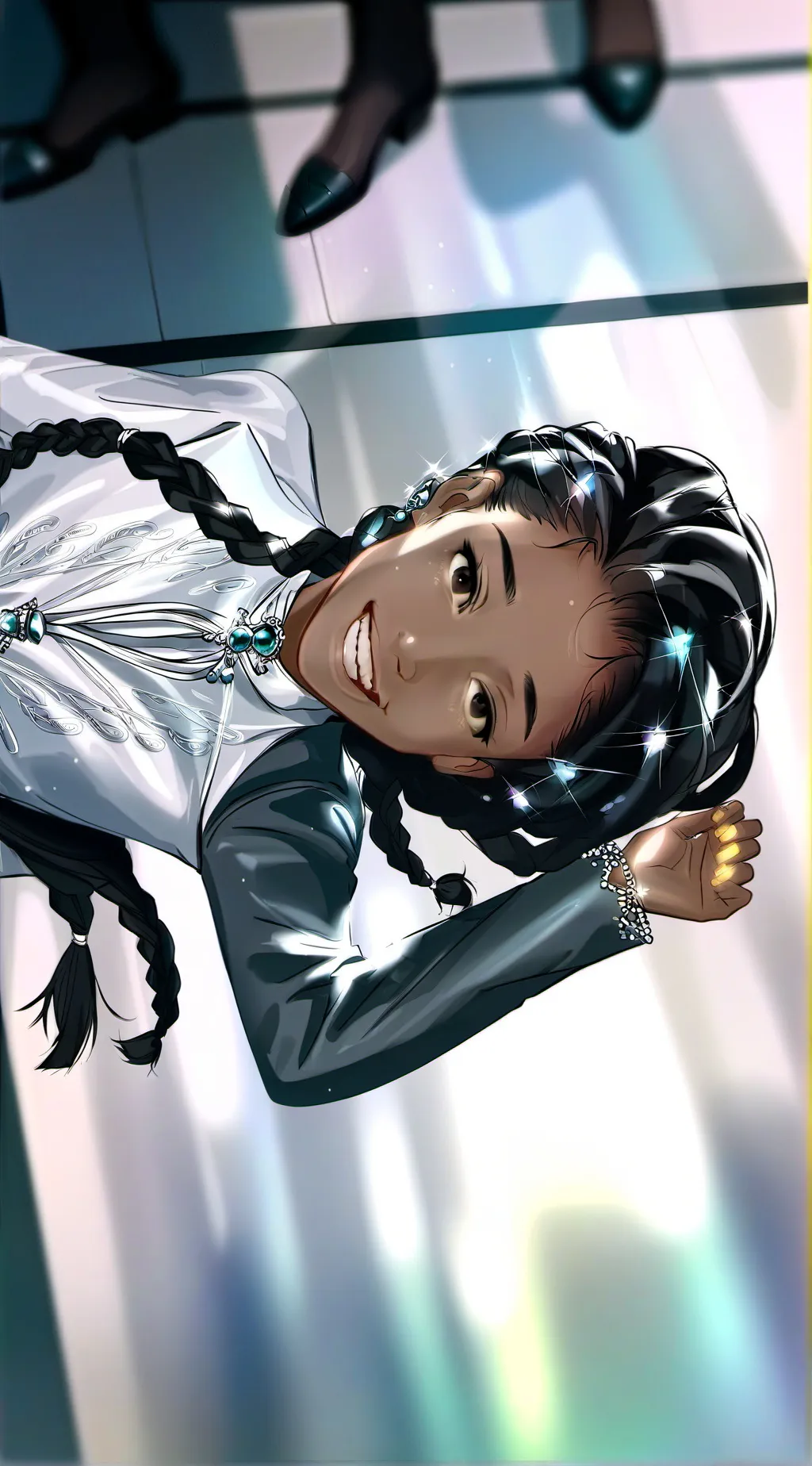 ai character: alaya  background