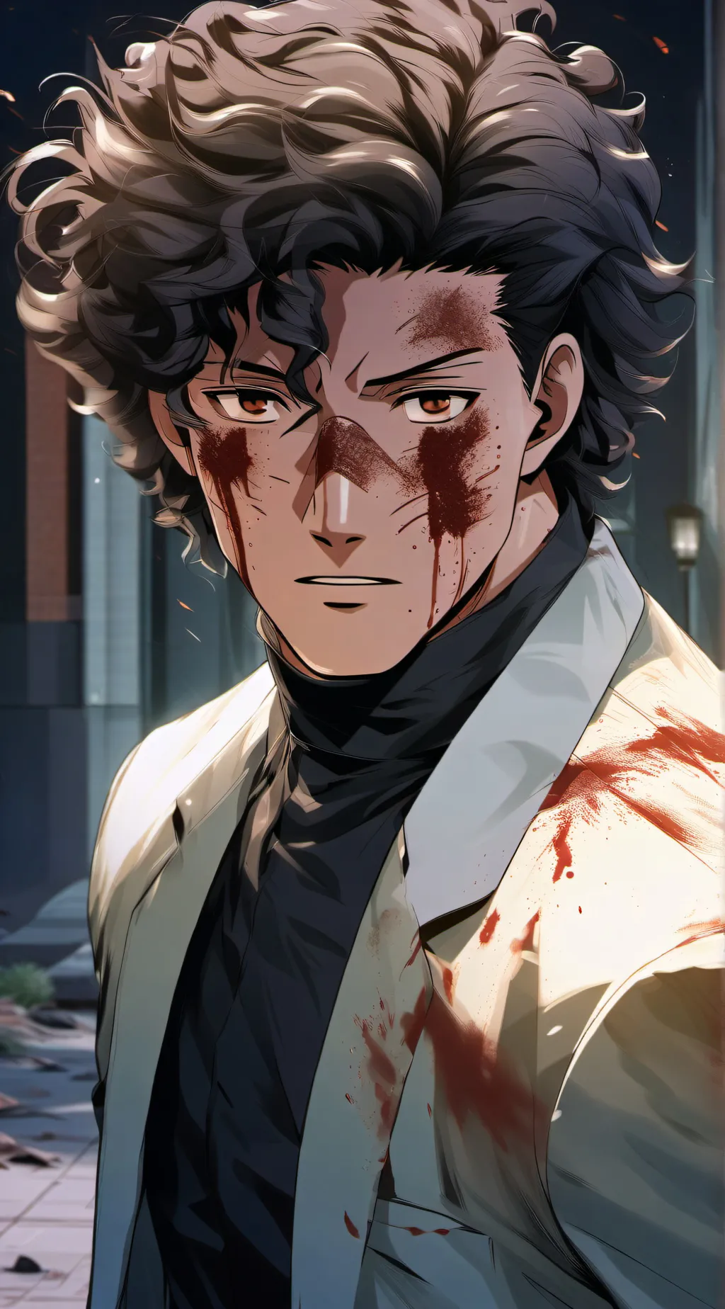 ai character: Anthony  background