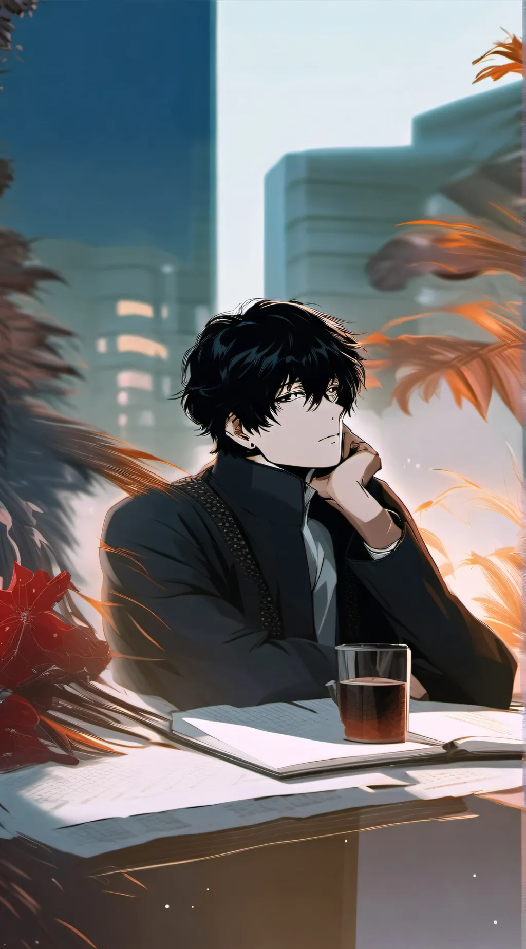 ai character: ~•/Nathaniel\•~  background