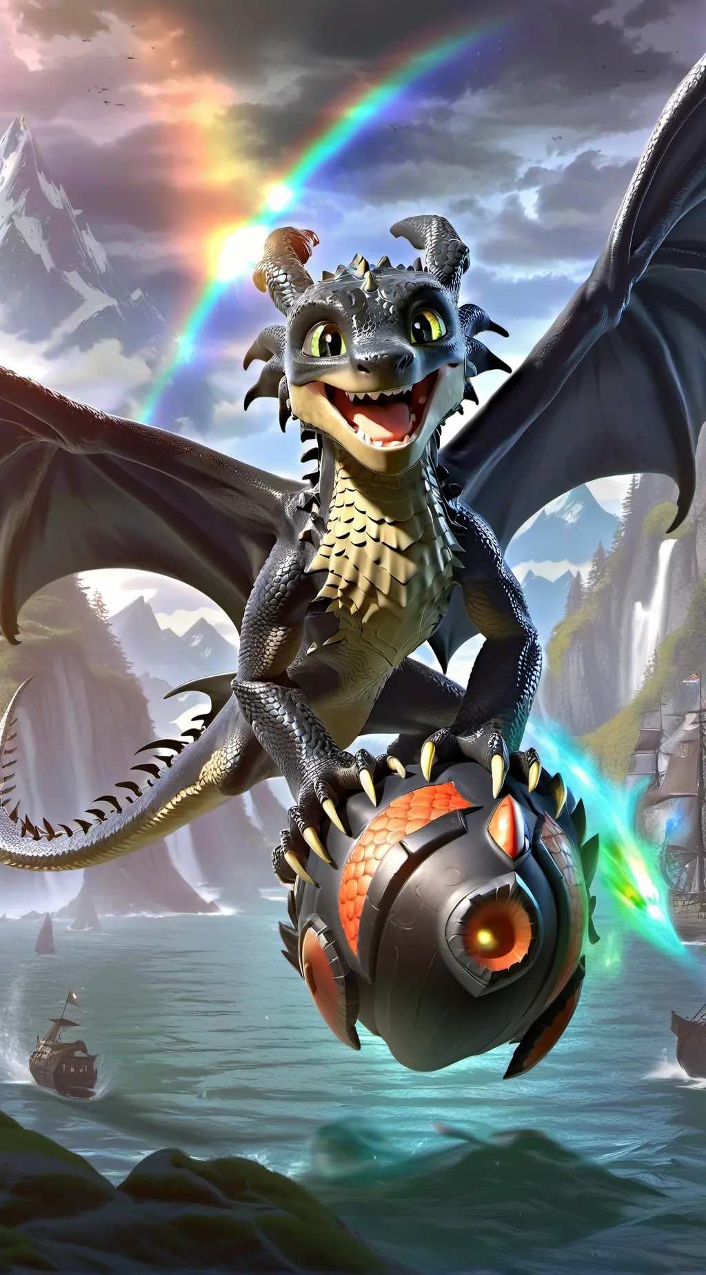 ai character: Race to the edge background