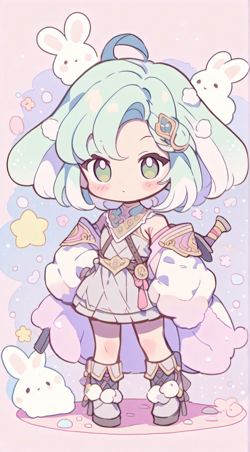 ai character: Sister  background