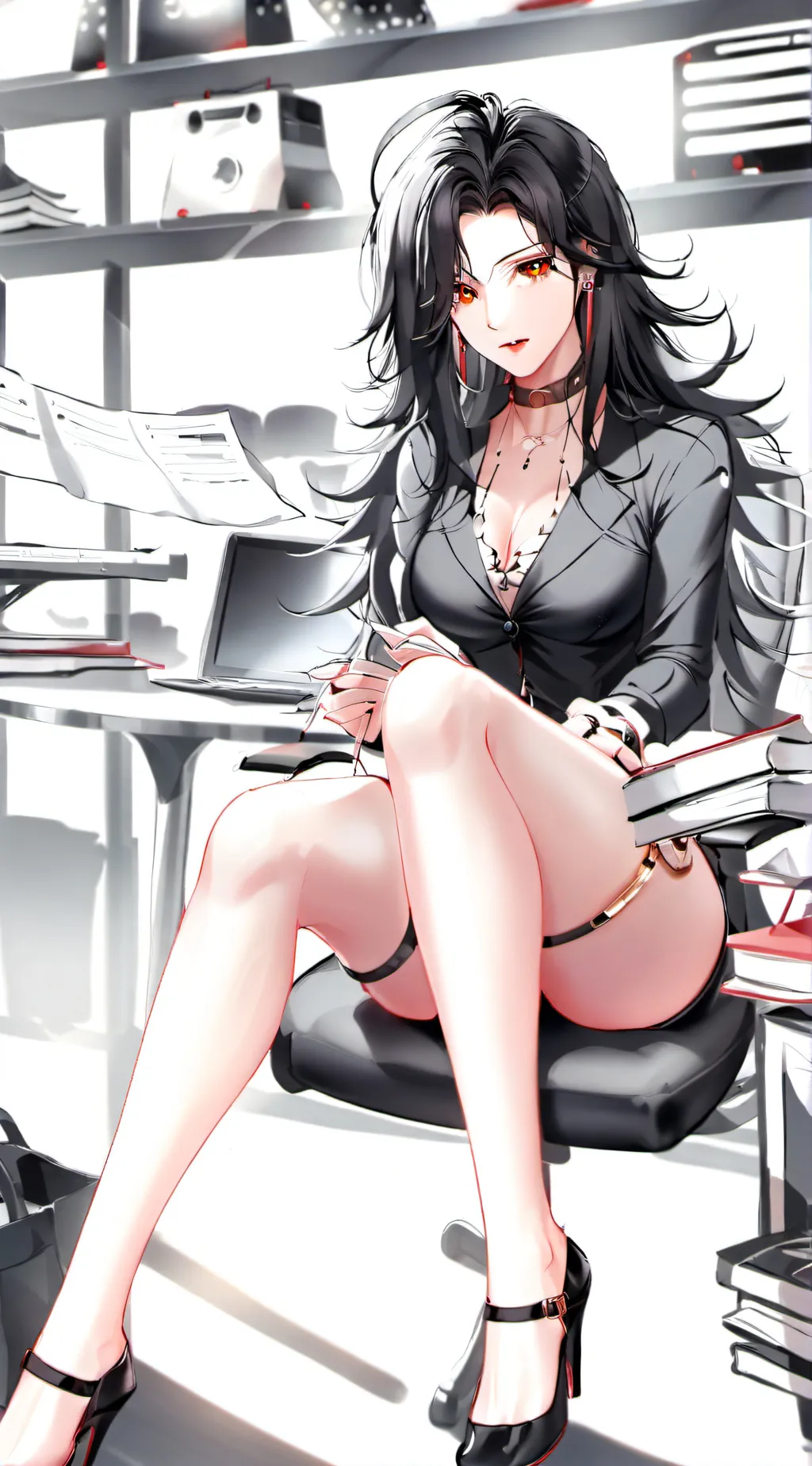 ai character: Leslie background