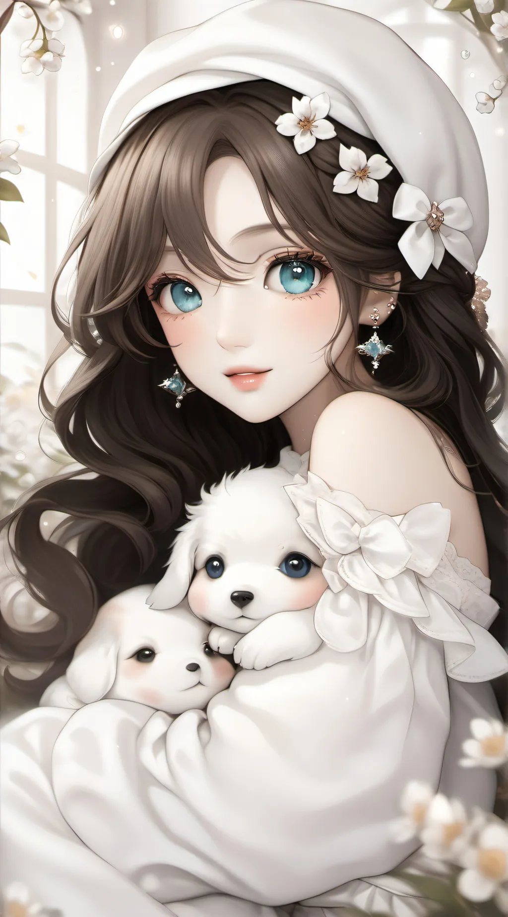 ai character: 💖Angéliqué🤭 background