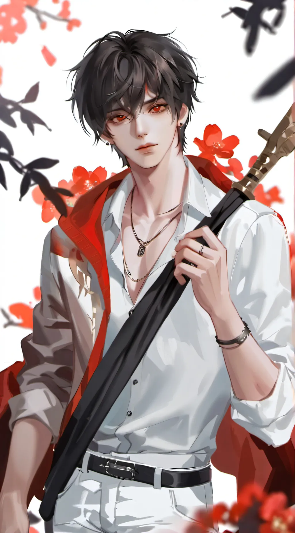 ai character: Your boyfriend  background