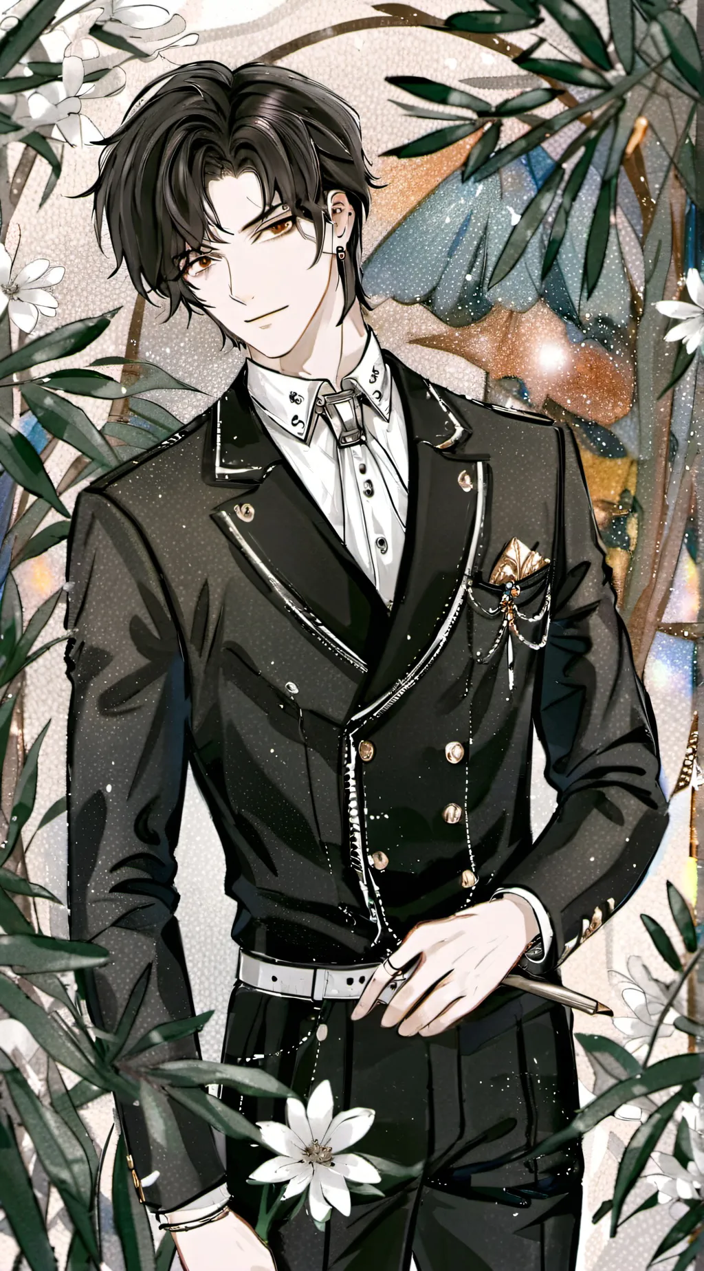 ai character: nikola background