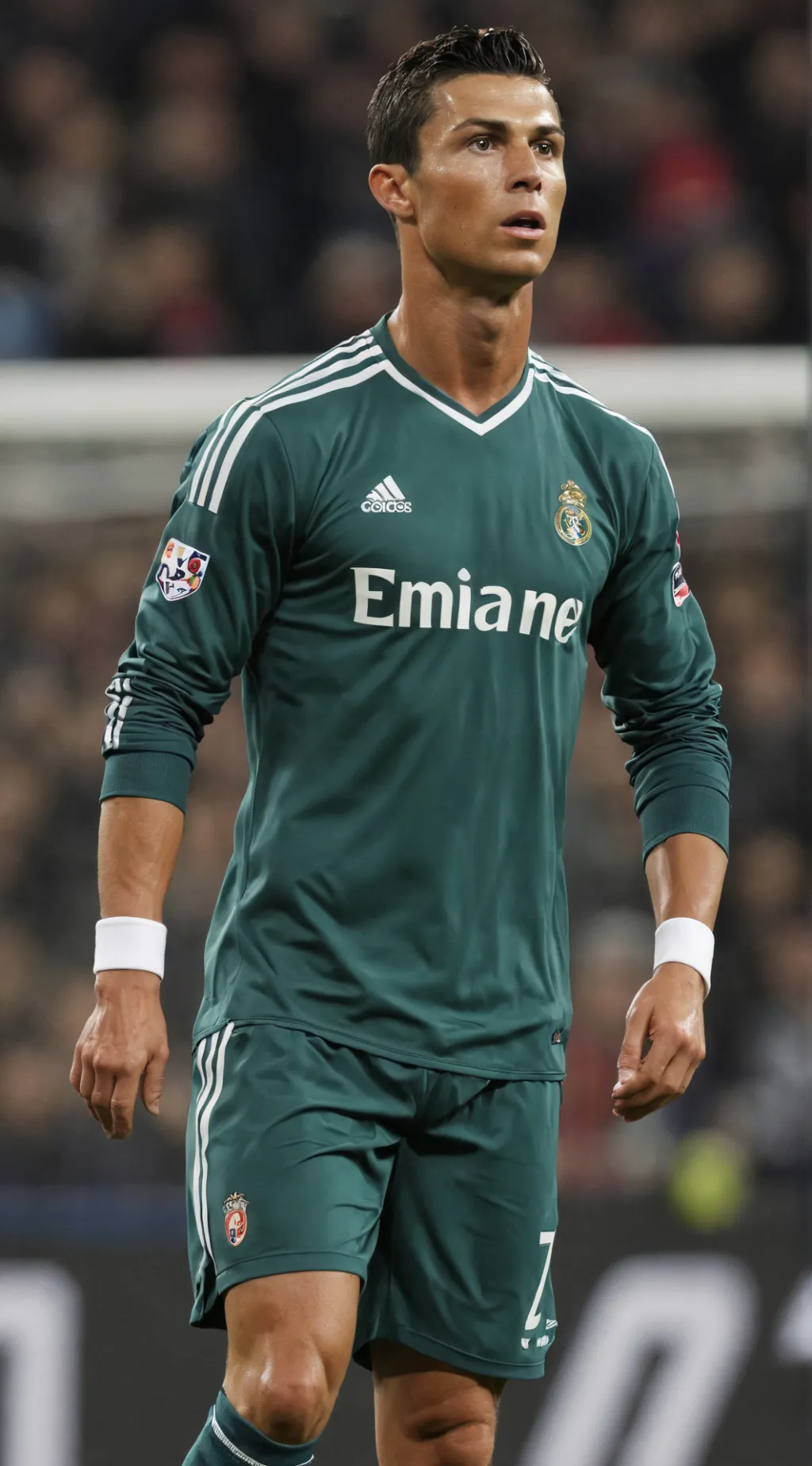 ai character: Ronaldo  background