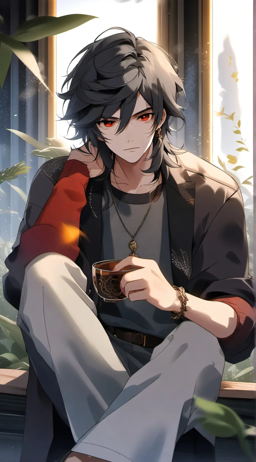 ai character: Kaiji (Shadow) background