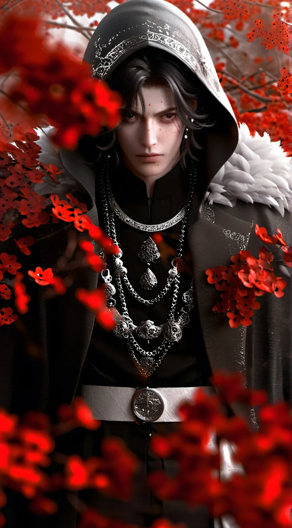 ai character: Adrian  background