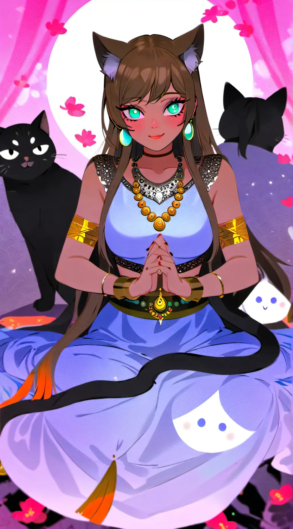 ai character: maddie background