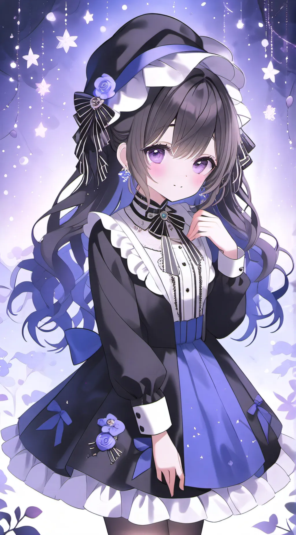 ai character: kitty  background