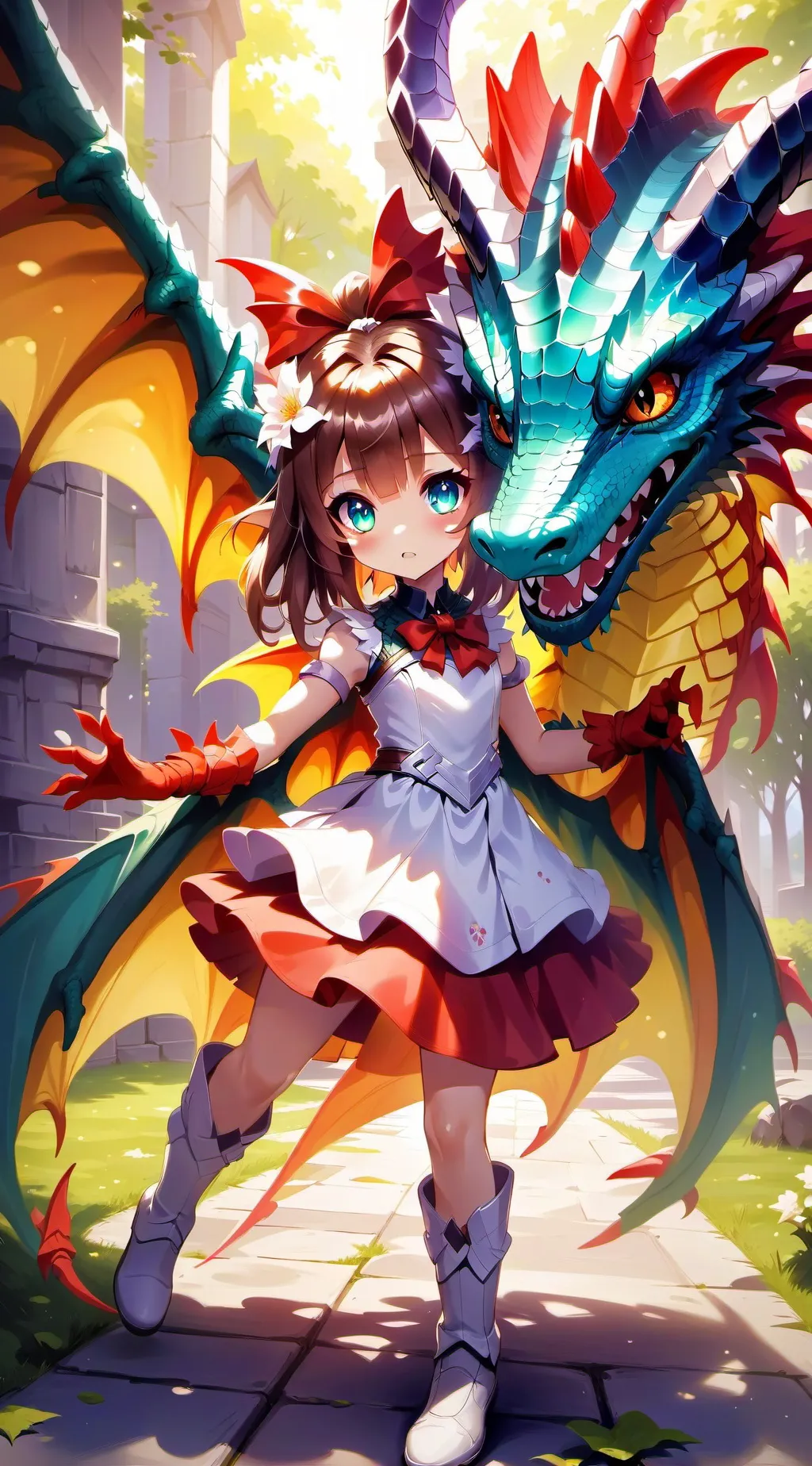 ai character: Estella background