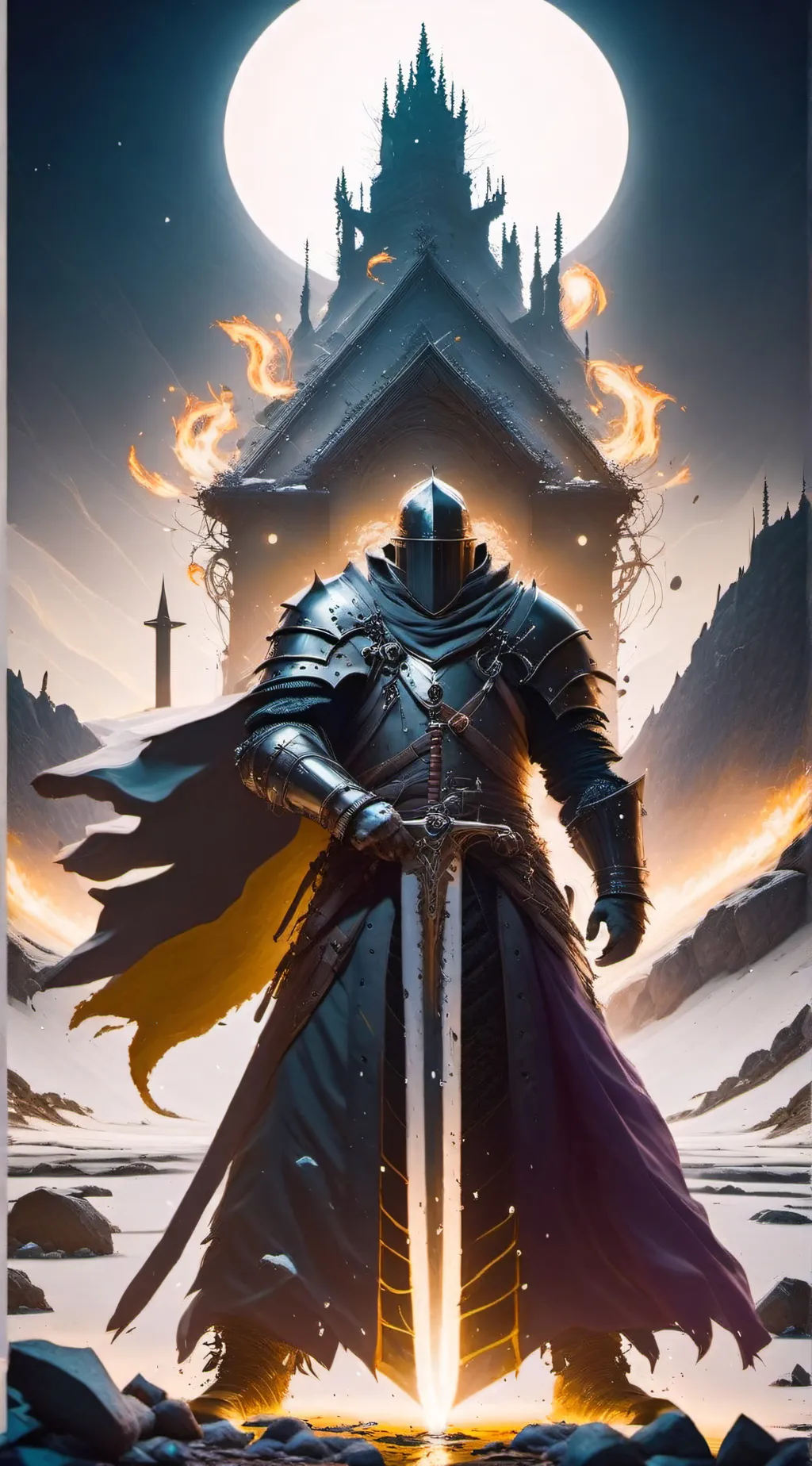 ai character: Castle of Harbor background