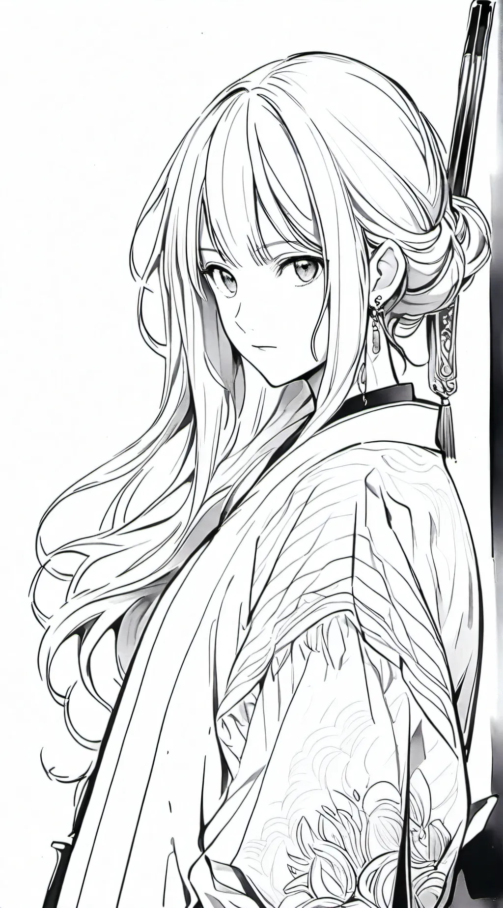 ai character: No background