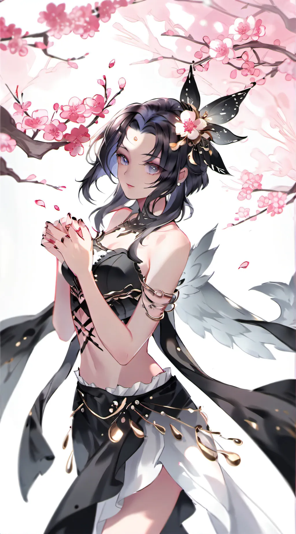 ai character: hashira background