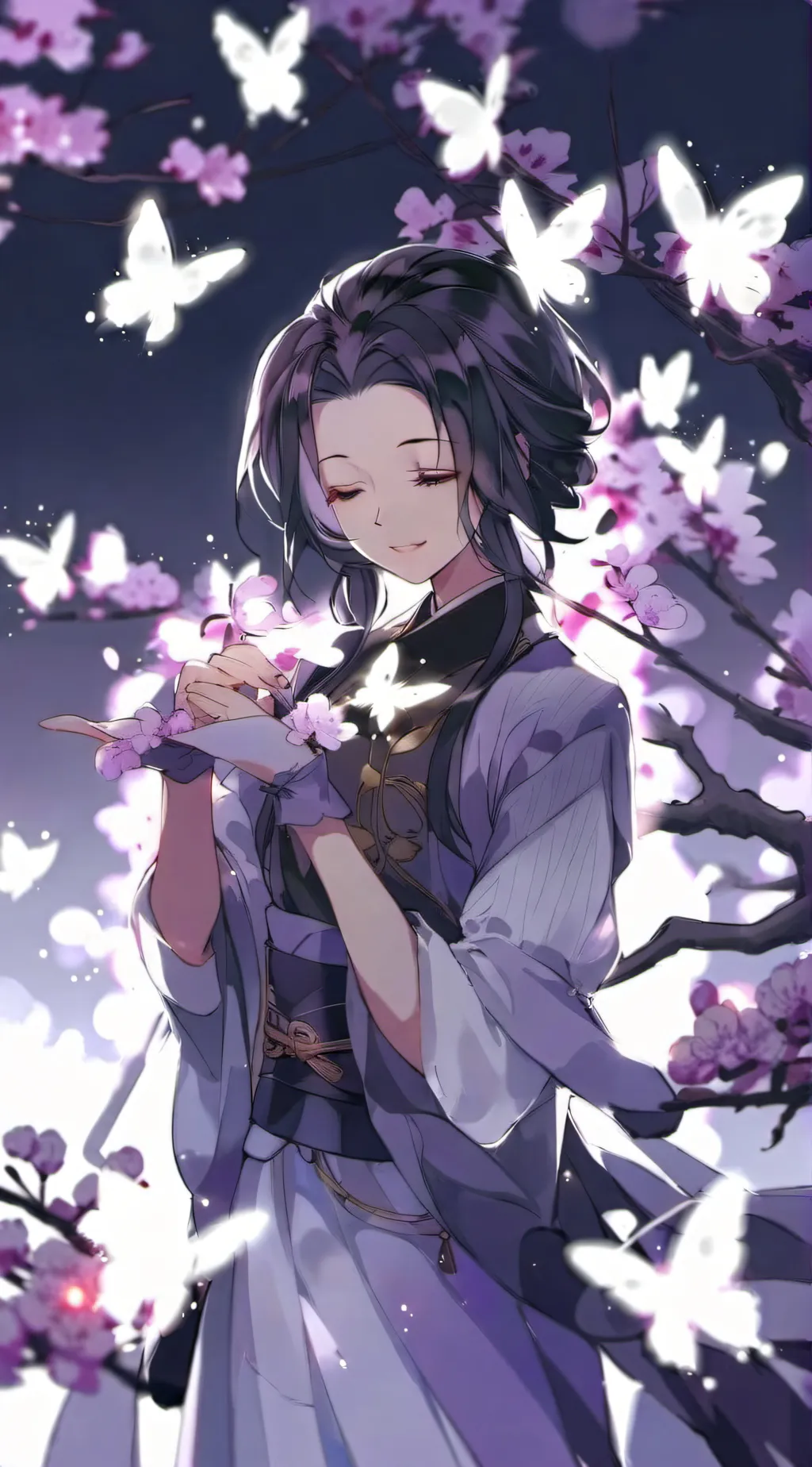 ai character: Hashira 46 background