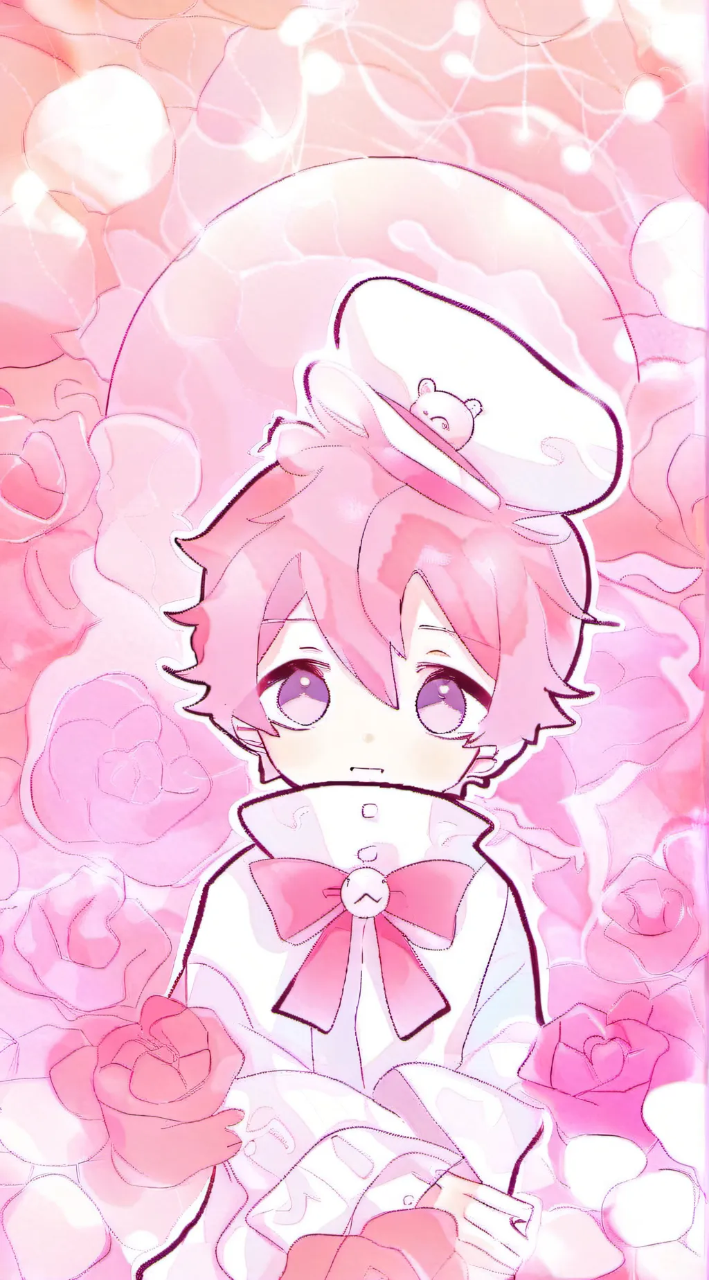 ai character: Fluffycookie  background