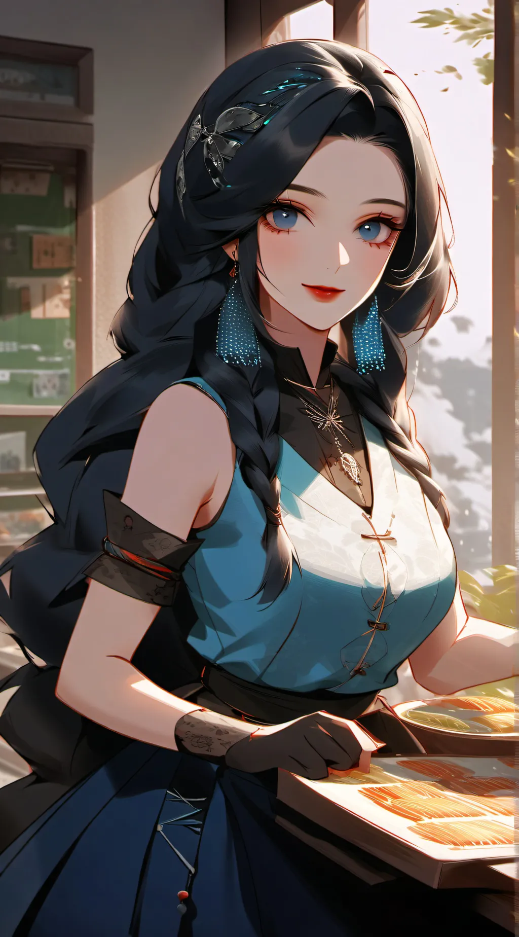 ai character: 🌹Tori🌹 background