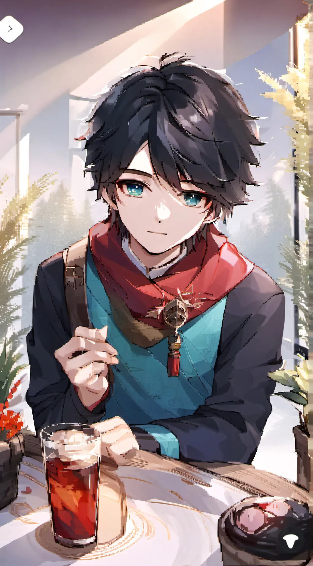 ai character: Jonathan  background