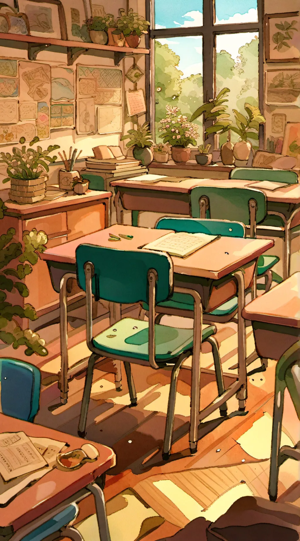 ai character: Fpe new teacher background