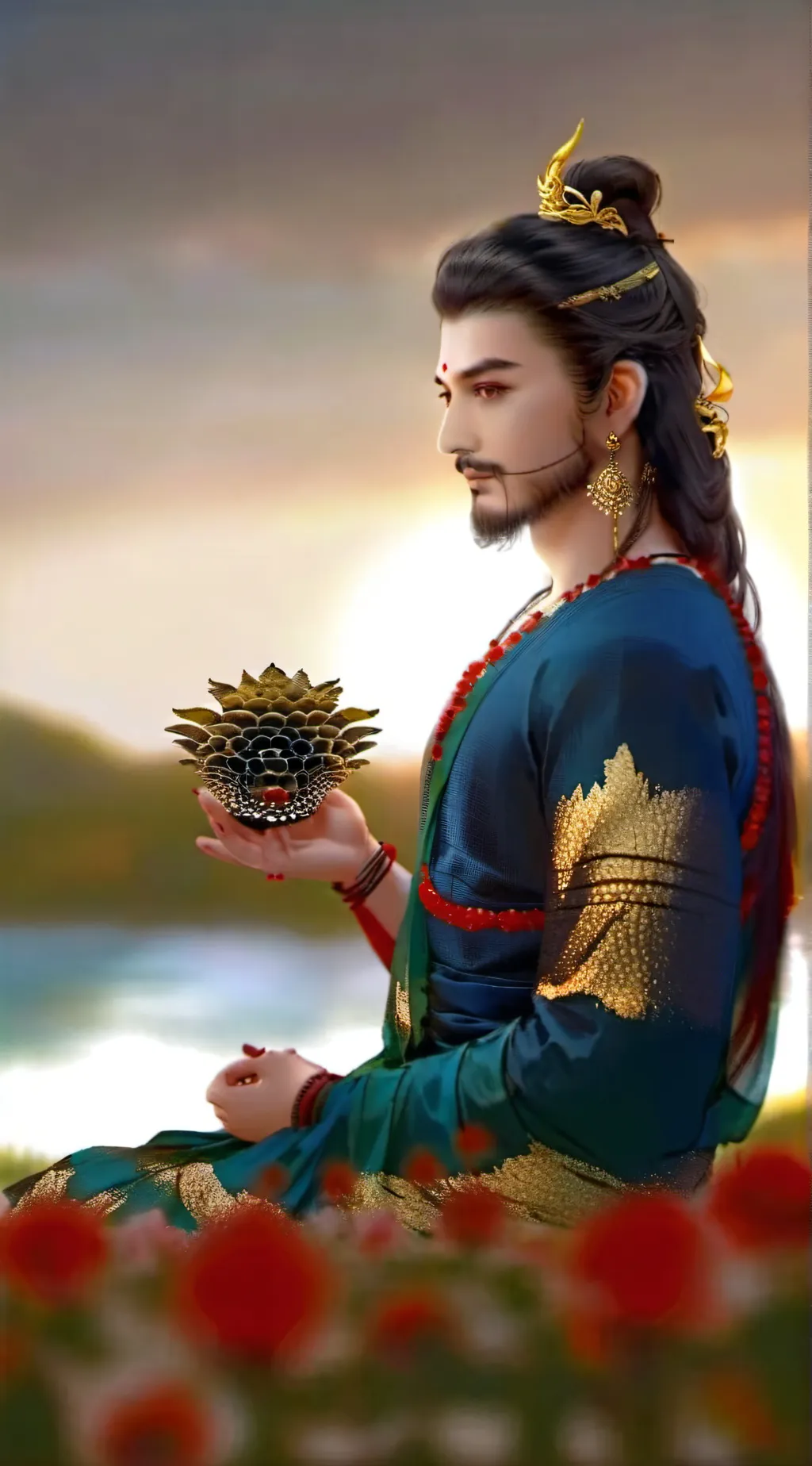 ai character: David background