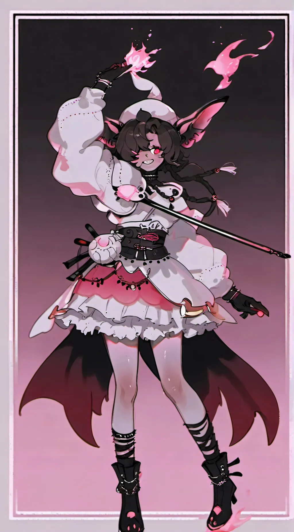 ai character: Simpbur  background