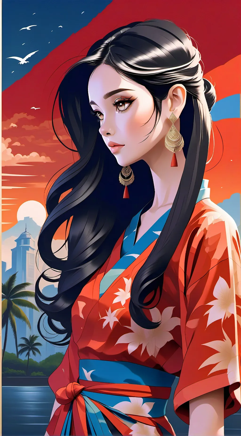 ai character: anna bella background