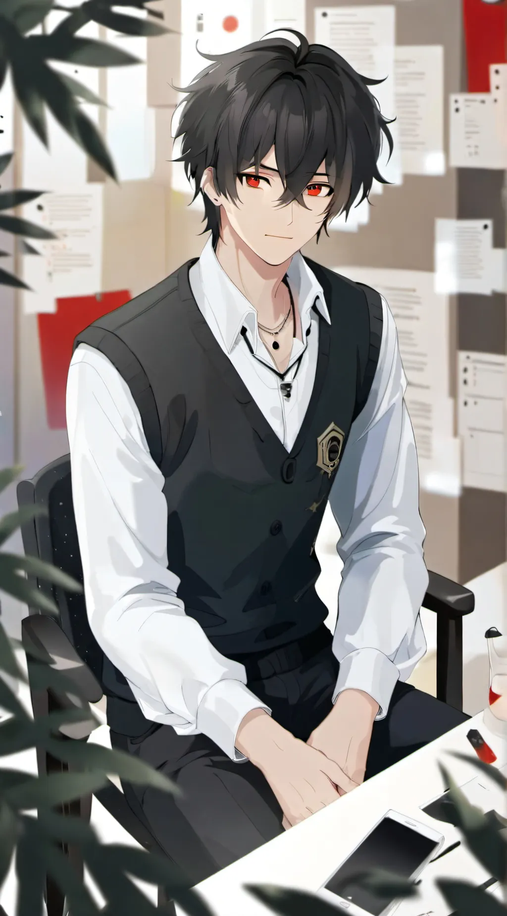 ai character: David background