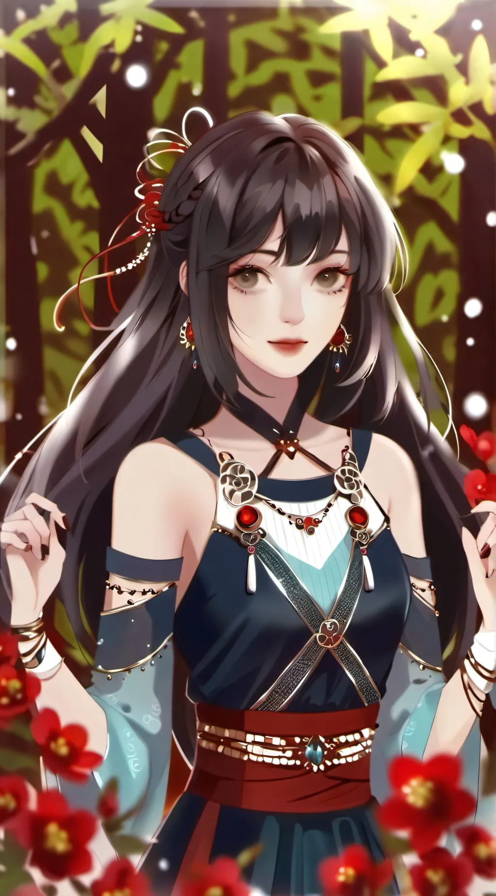 ai character: Douma background