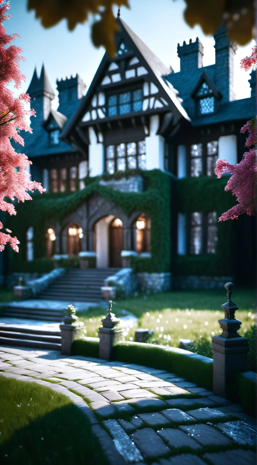 ai character: malfoy manor  background