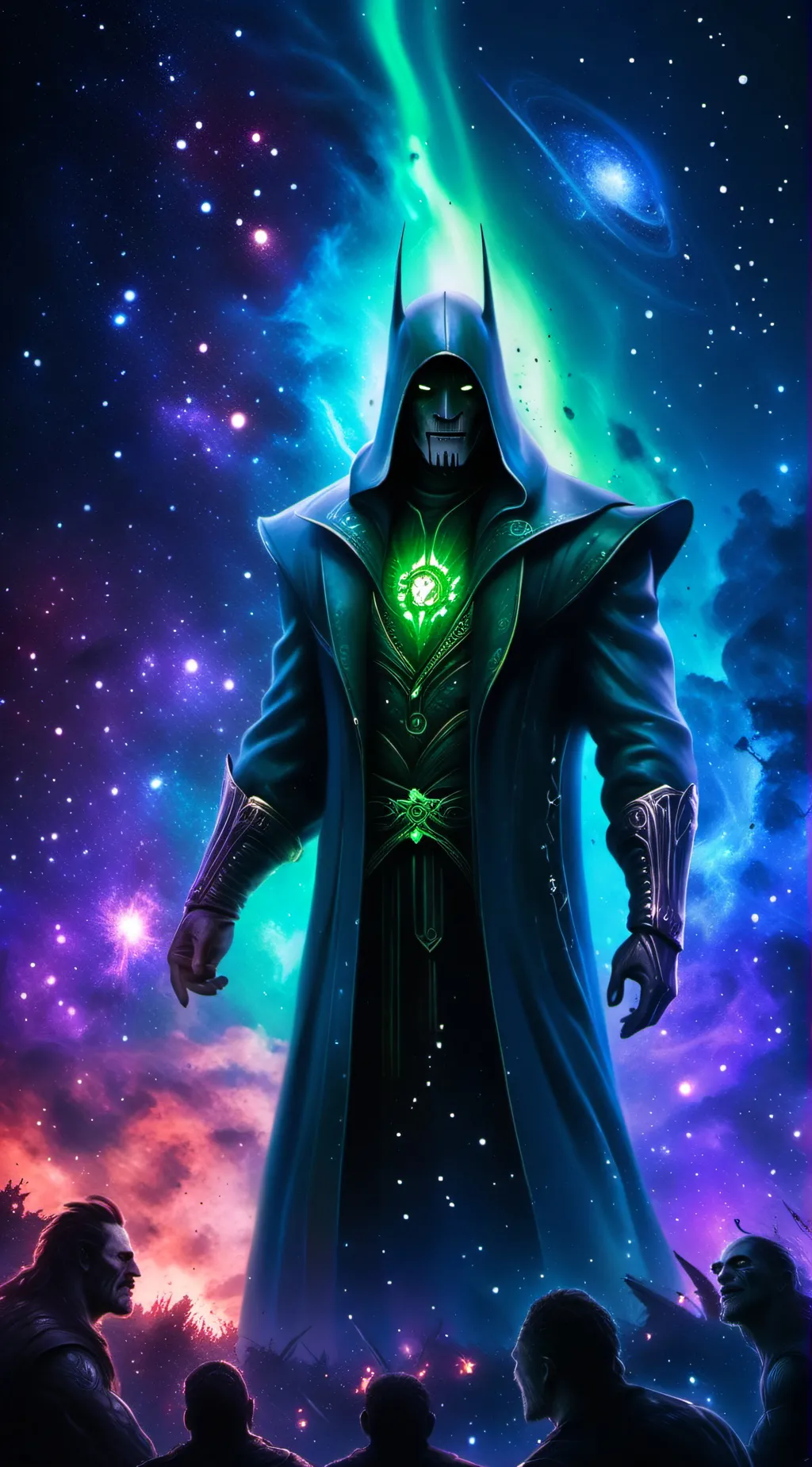 ai character: spring trap background