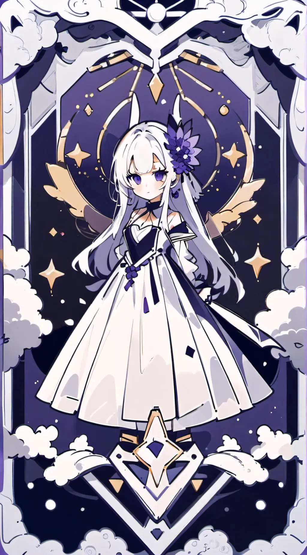 ai character: lily background